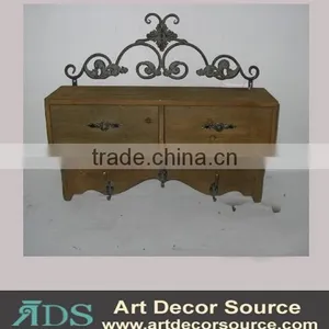 Natural Wood Wall Cabinet thumbnail-1