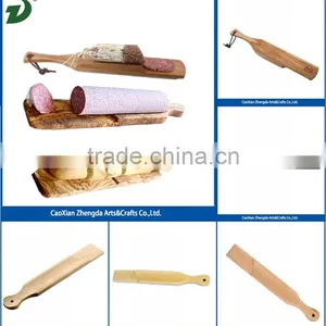Healthy and Natural Wood Chopping Cutting Board/ Salami thumbnail-1