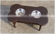 Popular Cheap Stainless Steel Pet Dish Dog Bowl Pet Feeder thumbnail-1