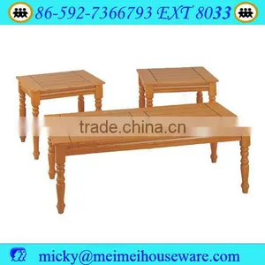 3pcs Wooden Coffee Table thumbnail-1