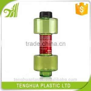 Dumbbell Shape Barbell Bottle Sport Water Bottle 550ml thumbnail-1