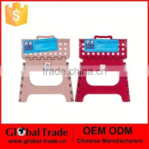 Convenient Plastic Fold Stool Folding Travel Stool 450729 thumbnail-1