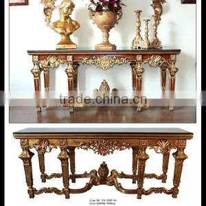 2017 Factory Supply Antique Gold Console Table thumbnail-4