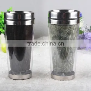Double Walled Insulated Coffee Mug, Wholesales Custom Travel Coffee Mug thumbnail-1