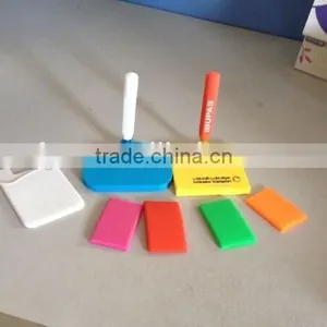2015 Hot Sale Square Shape Silicone Rewritable Memo Pad thumbnail-2