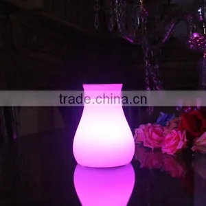 LED Lighting Vase 16 Colours Changing Vase Light Portable Mini Vase thumbnail-1