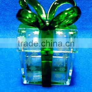 Hot Sale Wholesale Christmas Decoration Transparent Plastic Box Gift thumbnail-1