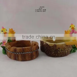 2017 Zodiac Resin Ashtray With Chicken Design thumbnail-1