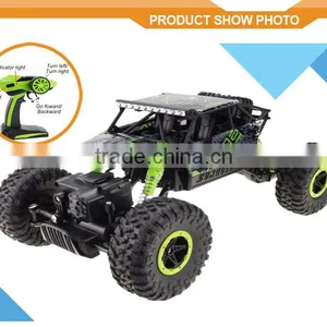 RC Car 4WD Rock Crawlers HB180B Off-Road Double Motors Vehicle 4x4 RC Bigfoot Truck thumbnail-2
