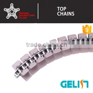 1873 2000 Series Side Flexing Sanp-on Chains Plastic Flat Top Chain thumbnail-2