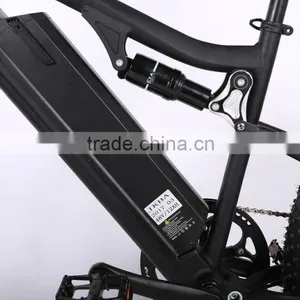 New Arrival 26 Inch 48V Full Suspension Fat Tire Electric Mountain Bike With Hidden Battery thumbnail-2