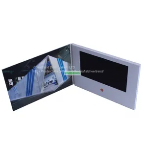 Adidas Customized 7 Inch Lcd Video Greeting Card Module/Video Brochure/Video Gift Card for Promotional thumbnail-3