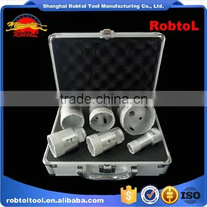 M14 Vacuum Brazed Diamond Core Drill Bits Set Kit Dry Wet Grinder Hole Saw Boring Granite Marble Ceramic Tile Porcelain Stone thumbnail-3