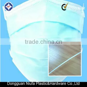 Surgical Face Mask Used PE Whole Plastic Nose Wire/Clip thumbnail-3