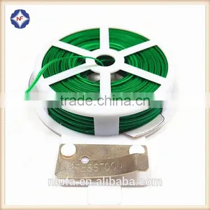 Hot Sell Garden Twist Ties/PVC ,PE Plastic Coated Single Metal Wire Twist Ties thumbnail-3