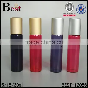 15ml Hot Products Dark Purple Fancy Roll on Glass Perfume Bottle Cosmetic Essential Oil Roll on Bottle Cost Price Best Sellers thumbnail-5