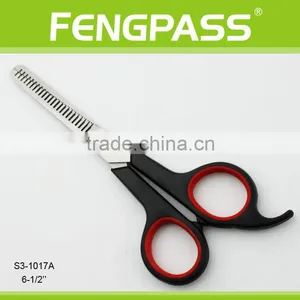 S3-1017A 6-1/2" Inch 2CR13 Stainless Steel Blade With PP+TPR Handle Professional Hairdressing Salon Scissors thumbnail-1