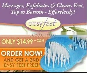 Easy Feet Foot Scrubber Brush Foot Easy Feet Scrubber Brush Massager thumbnail-1