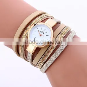 2017 Fashion Crystal Rhinestone Bracelet Women Dress Watches Ladies Quartz Wristwatches thumbnail-4