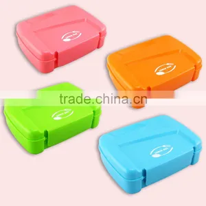 BPA Free Adult Siamese Plastic Bento Lunch Box thumbnail-4