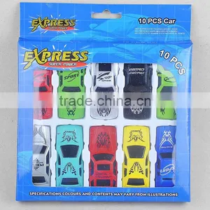 Fashion Sports Car Toy in Various Colors and Designs, 4pcs a Set for Your Kids thumbnail-3