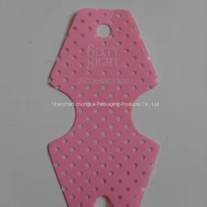 PVC Folded Jewelry Card for Bracelet Display thumbnail-1