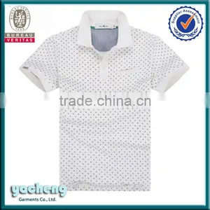 Fashion Custom Collar Print Men Polo T-shirt thumbnail-1