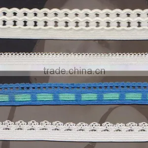 Wholesale Knitted Elastic Webbing for Undergarment and Panties thumbnail-1