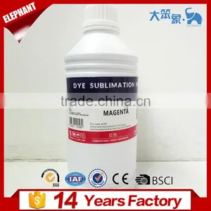 China Manufacture Supply Compatible Ep Son Large Formate Inkjet Printers Dye Sublimation Ink thumbnail-5