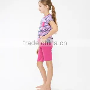 Children Wear Pajamas Suit/kids Girl Fashionable Cotton Wear/hotsale Design for Children thumbnail-3
