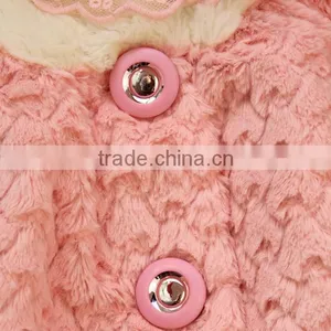 High Quality Kids Beautiful Model Dresses Children Pink Coat For Girls thumbnail-4