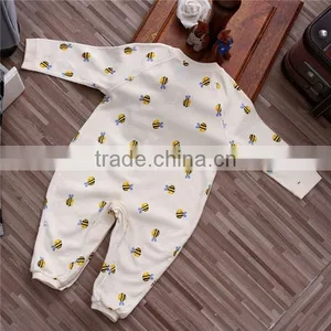 Baby Printed Bodysuits Wholesale Printed Bees Bodysuits thumbnail-4