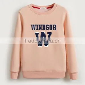 Customized Design Crewneck Pullover Fleece TC65/35 Cheaper Hoodies/sweatshirt thumbnail-2
