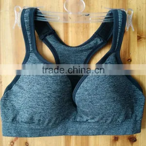 Seamless Hot Sexy Women Racer Back Sports Bra thumbnail-1