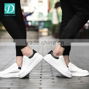 Newest Classic White Casual Shoes Footwear Men Breathable Walking Shoes thumbnail-1