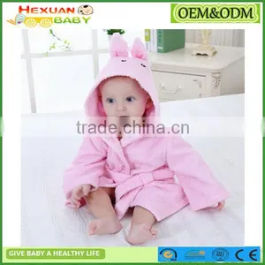 Hooded Animal Bathrobe Cartoon Baby Towel Character 13 thumbnail-4