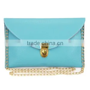 Hot Sale Monogrammed Envelope Chain Clutch Bag thumbnail-2