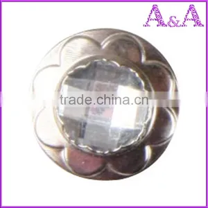 Classic Pretty Jeans Button With Black Stone thumbnail-2
