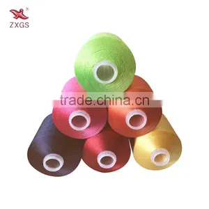 Factory Directly Provide Good Quality 40S Cotton Yarn Price 100% Spun Polyester Thread thumbnail-3