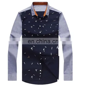 China Wholesale Latest Design Shirt for Men With 100% Cotton thumbnail-1
