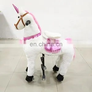 HI CE Mechanical Riding Horse Walking Toy Pony thumbnail-1