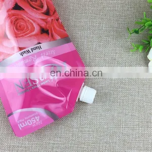 Trusted Factory Supplier Stand Up Nozzle Spout Pouch for Shampoo Bag thumbnail-3