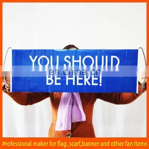 Double Sides Printed Hand Scrolling Banner Linda thumbnail-4