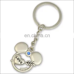 Custom Creative Cute Metal Keychain thumbnail-1