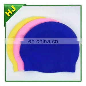 Seamless Round Silicone Swimming Cap thumbnail-1