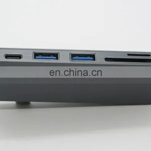 5 in 1 Type-C Hub USB 3.0 Combo Hub With USB-C Charging & Card Reader for MacBook thumbnail-2