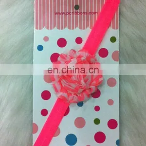 41cm Fold Over Elastic Headbands With Bows thumbnail-1