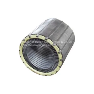 High Voltage Motor Generator Silicon Steel Lamination Iron Core Electric Motor Generator Rotor Stator Core thumbnail-1