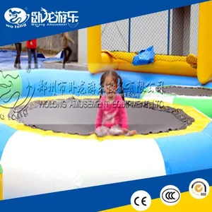 Best Quality Inflatable Water Game Outdoor Floating Cheap Toys Inflatable Water Trampoline for Entertainment With Good Quality thumbnail-1