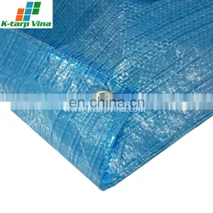 SKY BLUE TARPAULIN - 45 GSM - WATERPROOF & LIGHT DUTY thumbnail-2